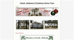 Desktop Screenshot of ozarkchristmashometour.weebly.com