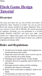 Mobile Screenshot of flashgamedesign.weebly.com