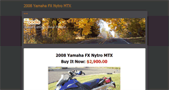 Desktop Screenshot of 2008yamahafxnytromtxb.weebly.com