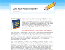 Tablet Screenshot of fast-phobia-cure.weebly.com