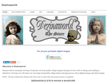 Tablet Screenshot of dezinaworld.weebly.com