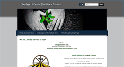 Desktop Screenshot of hubchurch.weebly.com