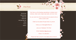 Desktop Screenshot of pinkposh.weebly.com