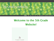 Tablet Screenshot of 5thgradesc.weebly.com