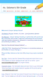 Mobile Screenshot of misssolomon.weebly.com