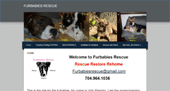 Desktop Screenshot of furbabiesrescue.weebly.com