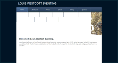 Desktop Screenshot of louiswestcotteventing.weebly.com