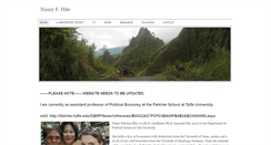 Desktop Screenshot of nancyfhite.weebly.com