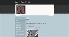 Desktop Screenshot of paulvi1981.weebly.com