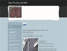 Tablet Screenshot of paulvi1981.weebly.com