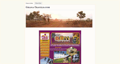 Desktop Screenshot of ghana-travels.weebly.com
