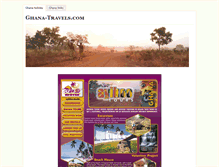 Tablet Screenshot of ghana-travels.weebly.com