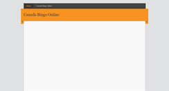 Desktop Screenshot of canadabingoonline.weebly.com