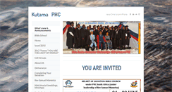 Desktop Screenshot of kutamaphc.weebly.com