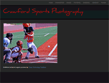 Tablet Screenshot of crawfordphotosports.weebly.com