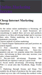 Mobile Screenshot of onlinemarketingservice.weebly.com
