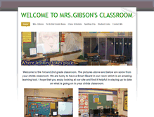 Tablet Screenshot of mrsgibsons.weebly.com