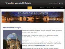 Tablet Screenshot of hofvijver.weebly.com