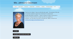 Desktop Screenshot of mljohnson.weebly.com