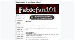 Desktop Screenshot of fablefan101.weebly.com