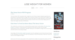 Desktop Screenshot of loseweightforwomen.weebly.com