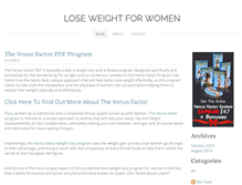 Tablet Screenshot of loseweightforwomen.weebly.com