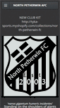 Mobile Screenshot of northpetherwinfc.weebly.com