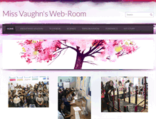 Tablet Screenshot of missvaughnswebroom.weebly.com
