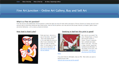 Desktop Screenshot of buyartsellart.weebly.com