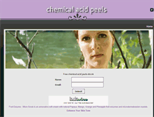 Tablet Screenshot of chemicalacidpeels.weebly.com