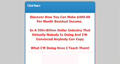 Desktop Screenshot of clickteam.weebly.com