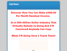 Tablet Screenshot of clickteam.weebly.com