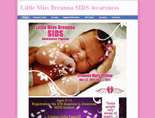 Tablet Screenshot of littlemissbreanna.weebly.com