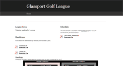 Desktop Screenshot of gportgolf.weebly.com