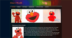 Desktop Screenshot of elmosworld123.weebly.com