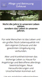 Mobile Screenshot of pflege-zuhause.weebly.com