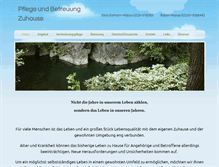 Tablet Screenshot of pflege-zuhause.weebly.com