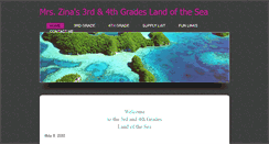 Desktop Screenshot of mrszinas3rdand4thgrade.weebly.com