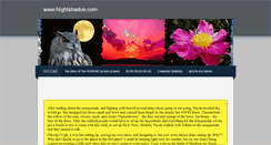 Desktop Screenshot of nightshadoe.weebly.com