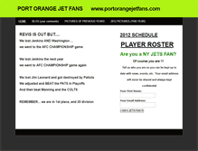 Tablet Screenshot of portorangejetfans.weebly.com