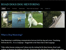 Tablet Screenshot of dogmentor.weebly.com