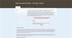 Desktop Screenshot of mikedillardreview-therealtruth.weebly.com