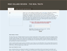 Tablet Screenshot of mikedillardreview-therealtruth.weebly.com