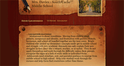 Desktop Screenshot of mrsdaviessouthcache.weebly.com