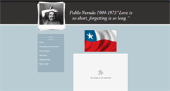 Desktop Screenshot of pablo-neruda.weebly.com