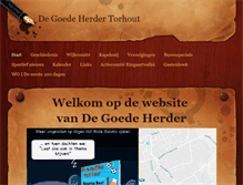 Tablet Screenshot of degoedeherder.weebly.com