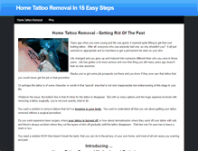 Tablet Screenshot of hometattooremoval.weebly.com