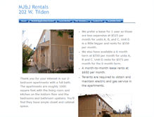 Tablet Screenshot of mjj-rentals.weebly.com