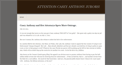 Desktop Screenshot of caseyanthonyjurors.weebly.com