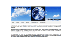 Desktop Screenshot of peaceinthepark.weebly.com